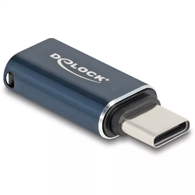 Cable Gender Changer DeLOCK 60688 USB 2.0 Type-C to 8 Pin Lightning Anthracite