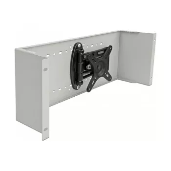 Flat panel mount arm DeLOCK 19 inch Monitor Arm grey 10 kg capacity