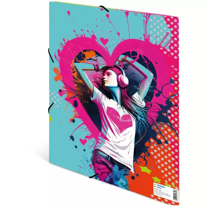 Conventional file folder Herma 19659 Cardboard A4 Multicolour