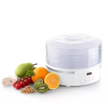 Food dryer ETA Eta SECCA Transparent White 380 W, LED display, 24 h timer, 300×300×220 mm