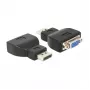 DeLOCK 65567 cable, DisplayPort to VGA, black
