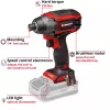 Cordless Impact Wrench Einhell 4510085 18V 300Nm