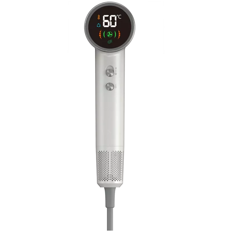 High Speed Hair Dryer, 220V-240V~50-60Hz, 1500W, Ionizer, LCD, 6+circulation mode, 110000RPM, less than 75dB