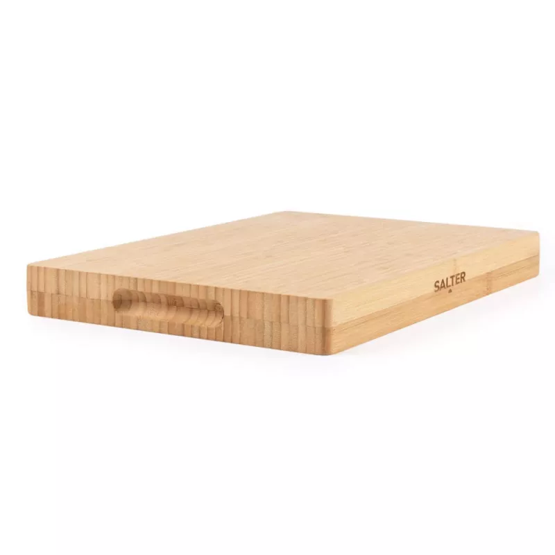 Chopping board Salter BW13307RD bamboo eco-friendly design, rectangular cutting board
