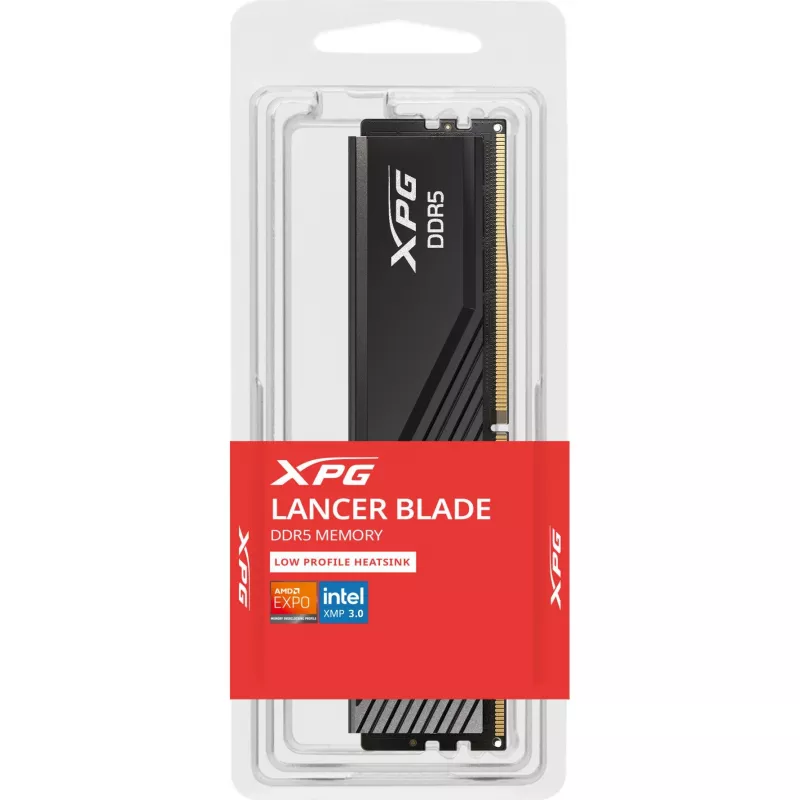 DIMM 16 GB DDR5-6000, Memory black, AX5U6000C3616G-SLABBK, XPG Lancer Blade, INTEL XMP, AMD EXPO