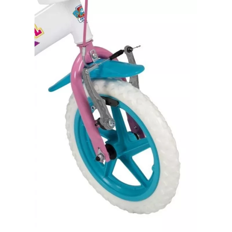 Children's bicycle Toimsa TOI1181, 12-inch wheels, white, Paw Patrol design
