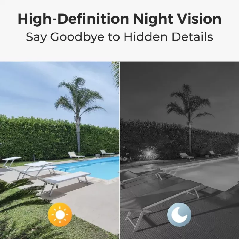 Indoor IP Security Camera Reolink E Series E330 — 4MP, 4 mm Lens, 84°×45° FOV, 2.4/5 GHz Wi‑Fi, Two‑Way Audio, Person/Pet Detection