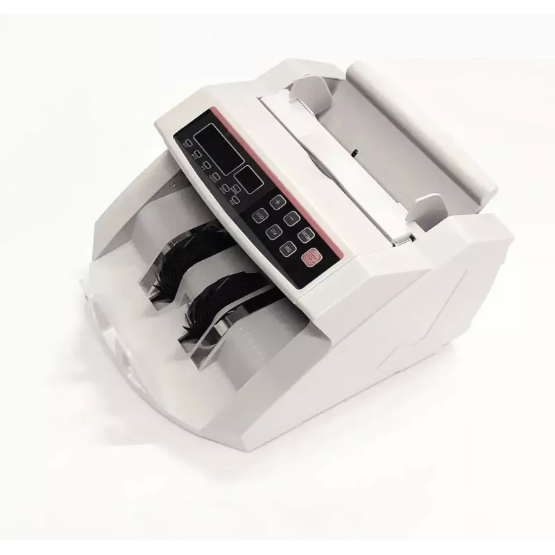 Banknote counter Extralink EX.21373 UV MGF white — currency counter with UV detection and MG features