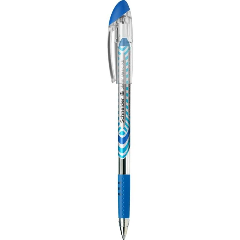 Schneider writing instruments Slider Basic XB Blue Stick-Ballpoint Pen Extradick (151203)