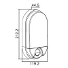 LED lamp MACLEAN MCE340G 15W 1100 lm — exterior LED lighting