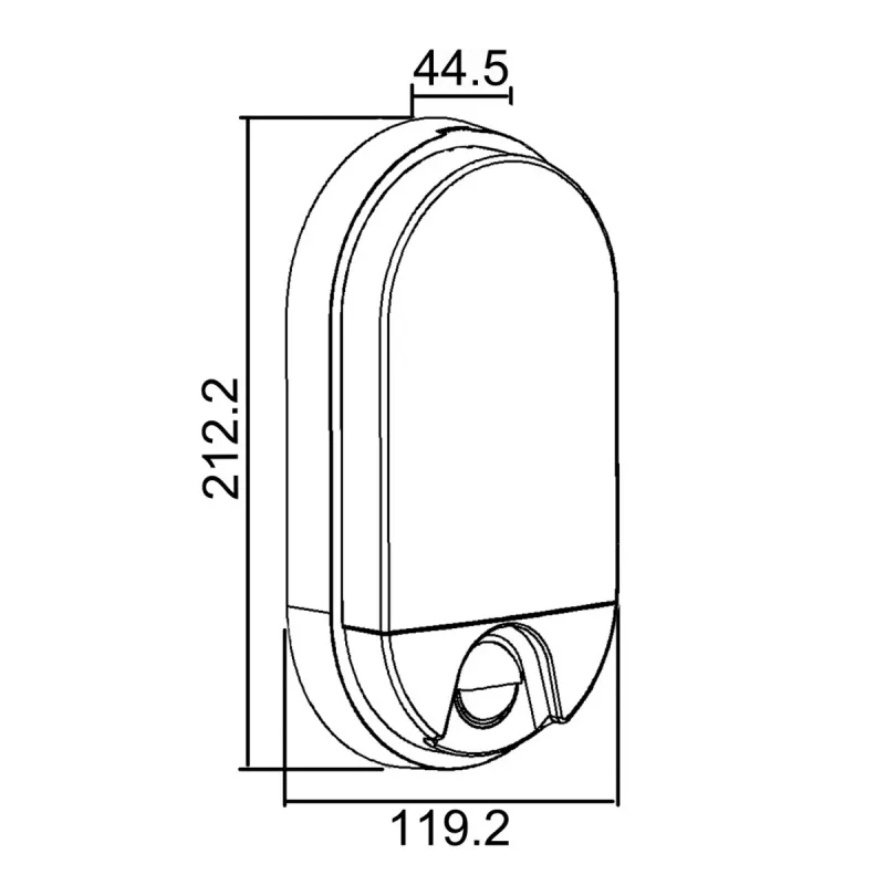 LED lamp MACLEAN MCE340G 15W 1100 lm — exterior LED lighting