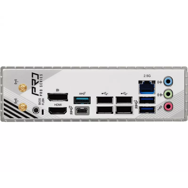 Motherboard ASRock B850M Pro RS WiFi — AMD B850, Socket AM5, microATX, DDR5, 4 DIMM, 256GB, Wi‑Fi 6E, 2.5Gb LAN, 3x M.2