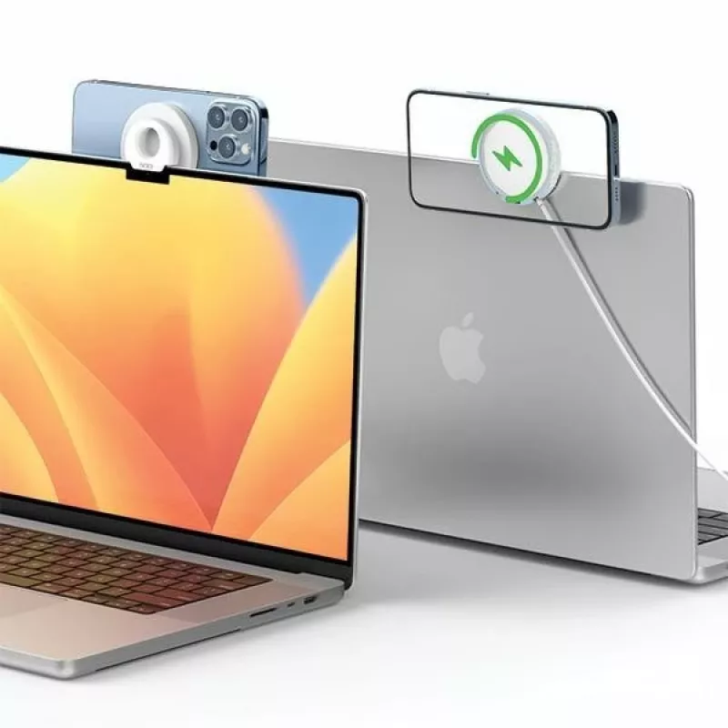 Inductive holder for MacBook MagSafe black
