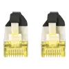Network Cable Digitus CAT 6A S/FTP RJ-45 2m Black