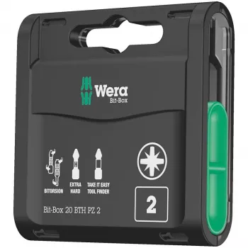Screwdriver Bit Wera 20 BTH PZ 2