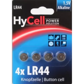 Ansmann 1516-0024 - Disposable battery - SR44 - Alkaline - 1.5 V - 4 piece(s) - Transparent packagin