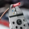 Knipex 97 21 215 cable crimper Crimping tool Black, Blue, Red