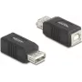 DeLOCK 67203 Cable Gender Changer USB Type-A USB Type-B Black