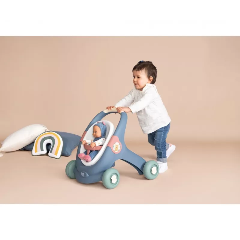 Baby walker MATTEL Smoby Dickie 7600140308, plastic, multicolour, 450×470×500 mm, from 12 months