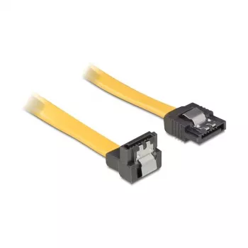 SATA cable DeLOCK 82469 0.1m Yellow