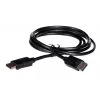 DisplayPort cable SAVIO CL-136, DisplayPort male–male, 2 m, DP 1.2, gold contacts, black