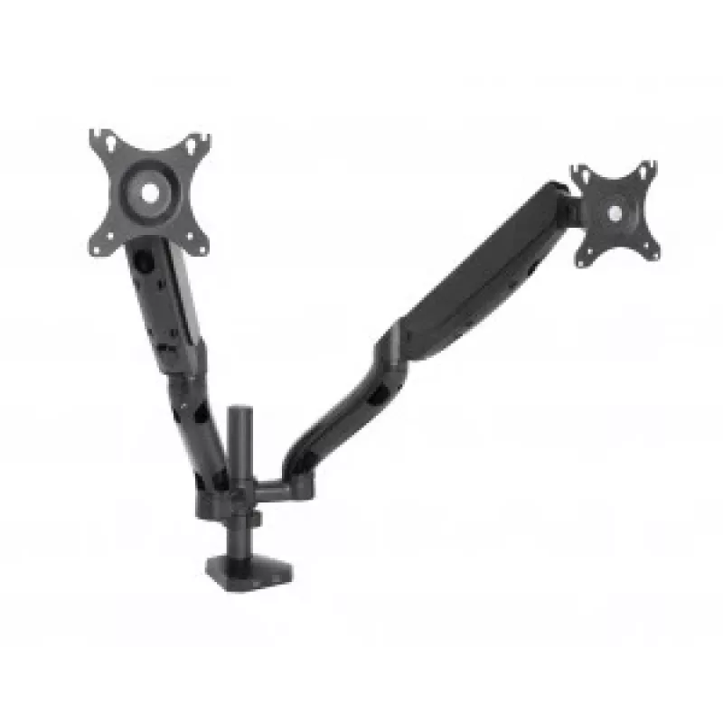 Desk holder for 2 LED/LCD monitors 10-32 L-18GD ART 9KG 2xUSB3.0