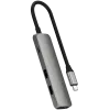 Satechi ST-P4SM interface hub USB Type-C 10000 Mbit/s Grey