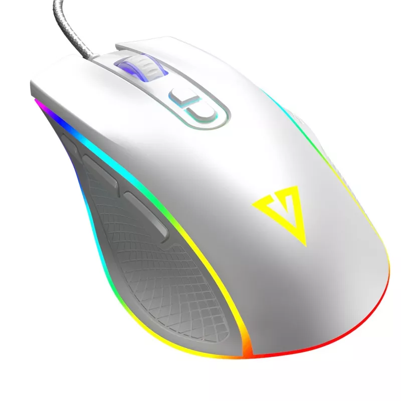 Wired optical mouse MODECOM Volcano Veles (white) — model M-MC-VELES-200