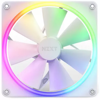 NZXT F140 RGB 140mm White Single Fan