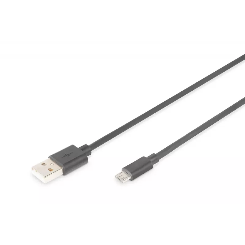 Assmann USB 2.0 connection cable. type A - micro B M/M. 3.0m. USB 2.0 conform. UL. bl (AK-300110-030-S)