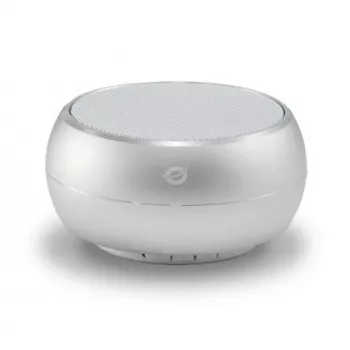 Conceptronic BEATTIE Wireless Bluetooth Speaker, silver, 3 W, 150 - 20000 Hz, Wireless, 3.0+HS, Micro-USB, Silver