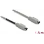 PS/2 cable DELOCK 87235 — 6‑pin Mini‑DIN to 6‑pin Mini‑DIN, 1.8 m, beige