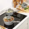 Saucepan set Salter BW02986G1EU7 — 3-piece saucepans 16cm, 18cm, 20cm