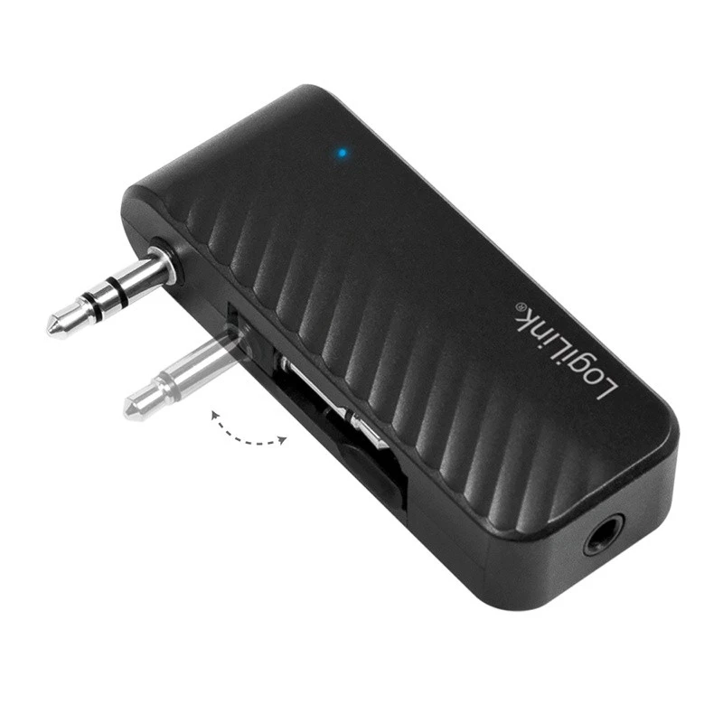 LogiLink BT0061 Bluetooth Audio Transmitter Bluetooth 5.1 Range 7 M