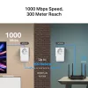 MERCUSYS MP500P KIT - AV1000 Gigabit Passthrough Powerline Starter Kit with Socket