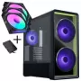Lian Li LANCOOL 217 INF PC-Enclosure Bundle + 3x UNI FAN SL-INF 120 Reverse Blade Fan - black