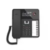 DECT telephone Gigaset DESK 800A Wired handset 200 phonebook entries Black