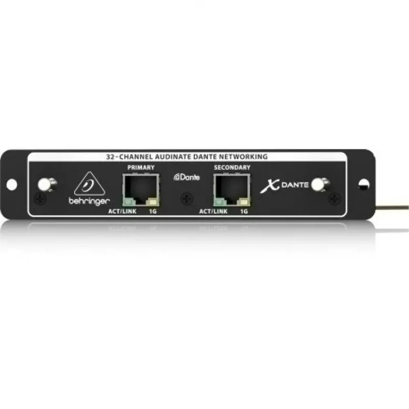 Expansion card Behringer X-DANTE for X32 — Dante network audio 32 channels