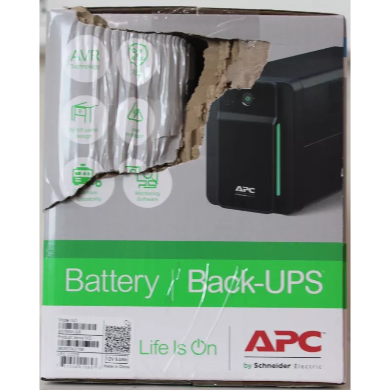 Uninterruptible Power Supply Schneider Electric APC Back-UPS BX750MI-GR — 750 VA, 410 W, Line-Interactive, embedded battery