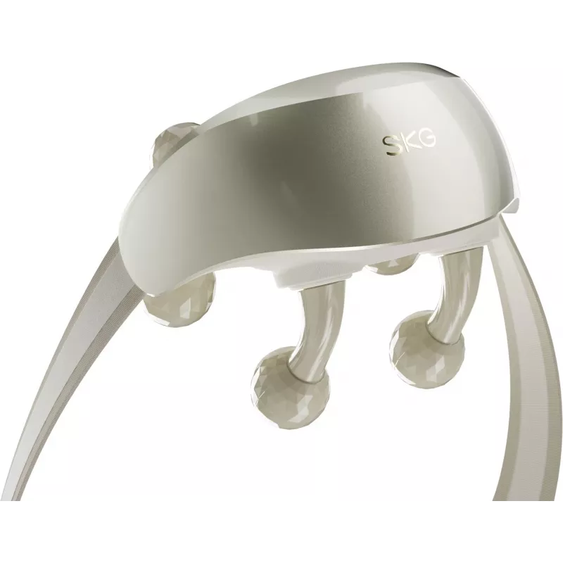SKG H7 Ultra - Gray massage heads, Combo massage, Compression massage, Kneading massage, Vibration massage, Neck, Shoulders, Grey, Plastic, Buttons, Battery