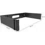 Rack base DeLOCK 19 inch Wall Mount Rack 2U foldable black