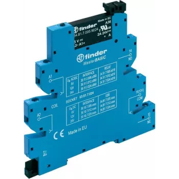 Finder MasterBasic slim coupling relay for DIN-Rail 39.10.8.230.8240 switching voltage 230 V/AC (39.10.8.230.8240)