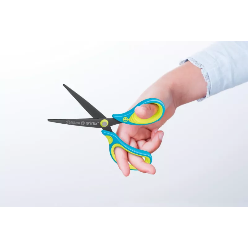 Scissors Pelikan 810272 Straight cut Blue Lime