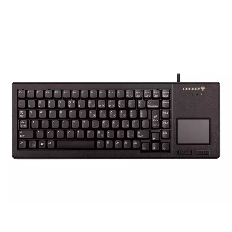 CHERRY XS Touchpad keyboard Universal USB QWERTZ German Black