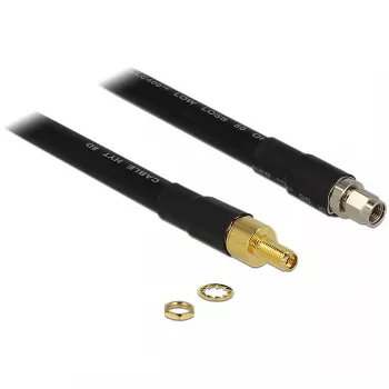 Coaxial Cable DeLOCK 0.4m RP-SMA/RP-SMA