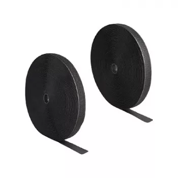DeLOCK Heavy-duty Hook-and-Loop tape 25 m x 25 mm black