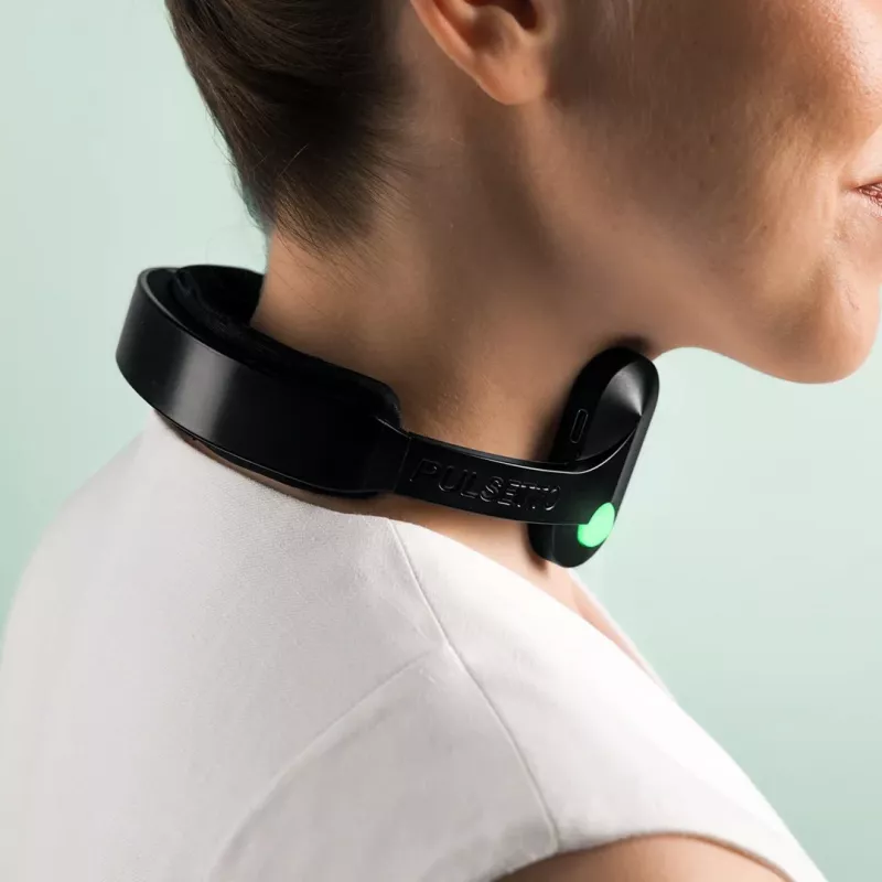 Vagus Nerve Stimulator HERDEGEN Pulsetto FIT massage device, model Pulsetto FIT