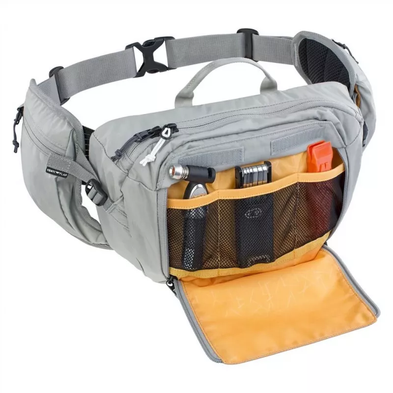 EVOC Hip Pack waist bag Mesh Nylon Ripstop Grey 3L Unisex
