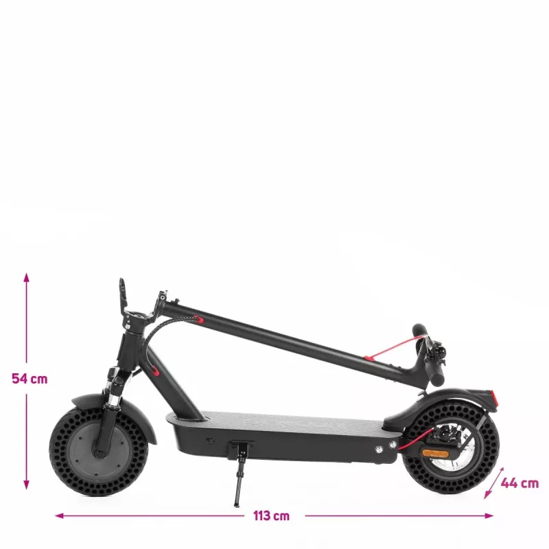 SENCOR SCOOTER TWO S70 Electric Scooter 400W, 10 inch Pneumatic Tyres, 50 km Range, App Lock, Black