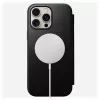Folio phone case Nomad NM01675785 for Apple phones, fits up to 17.5 cm (6.9 inch), Black, 3 card pockets, desktop stand